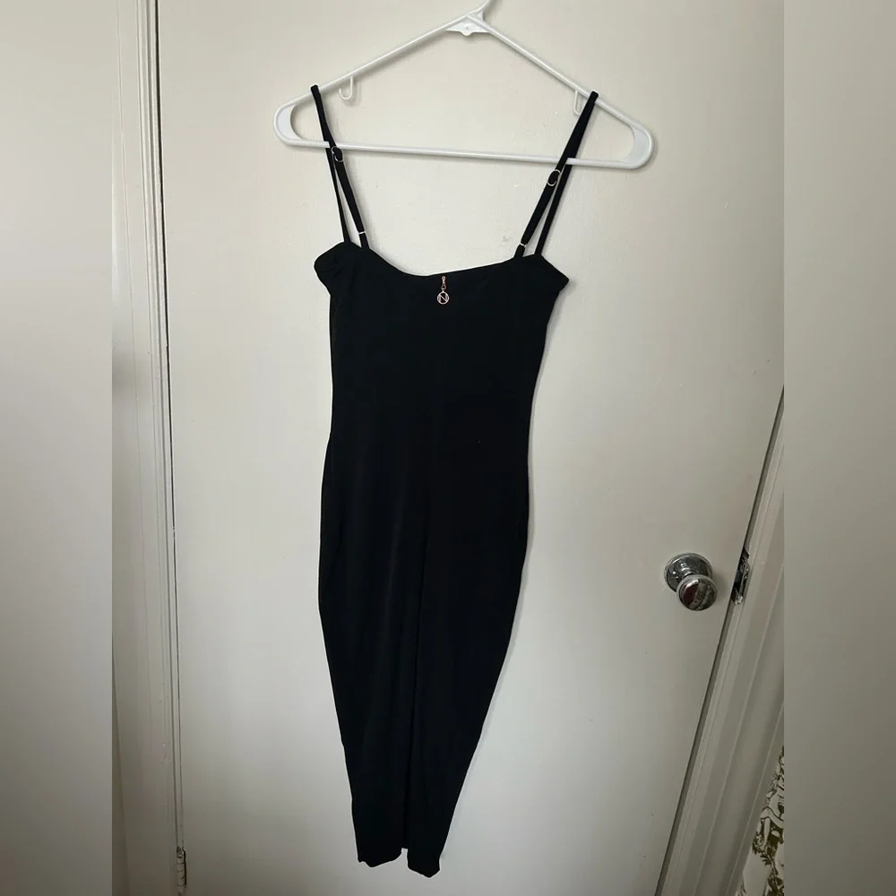 NET Nookie Charlize Black Women's Midi Dress Medium - Picture 5 of 6